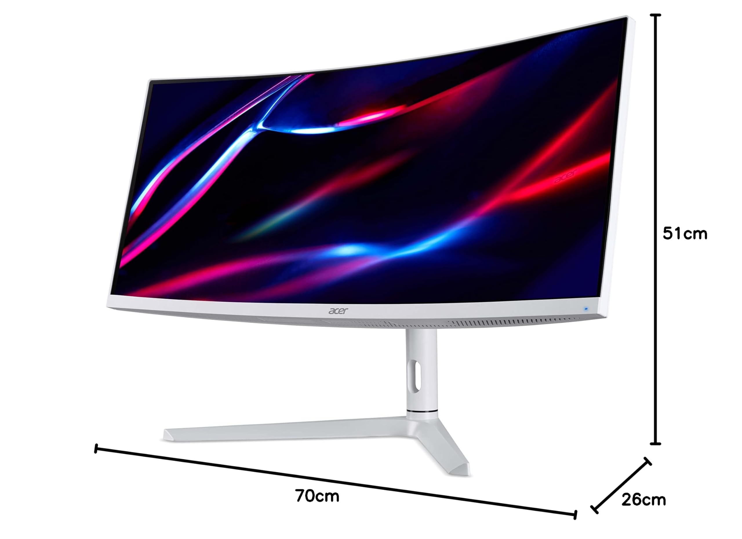 Acer Nitro XZ306CX monitor gamingowy 29,5 cala (75 cm) WFHD